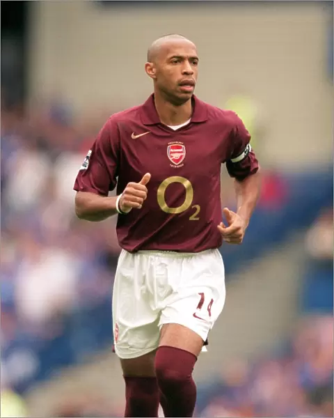 Thierry Henry (Arsenal). Chelsea 1: 0 Arsenal. FA Premier League