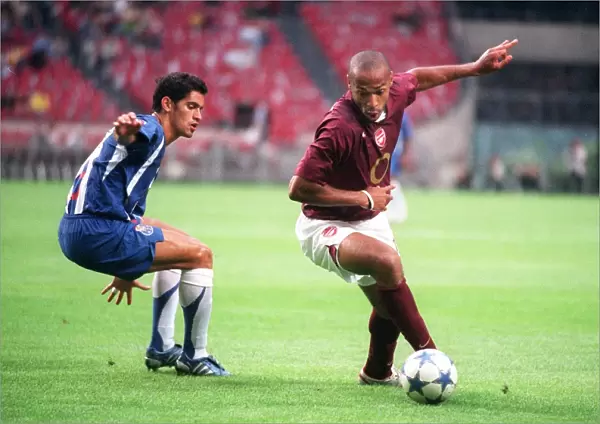 Thierry Henry vs. Ricardo Costa: Arsenal's Victory Over Porto at the Amsterdam Tournament, 2005