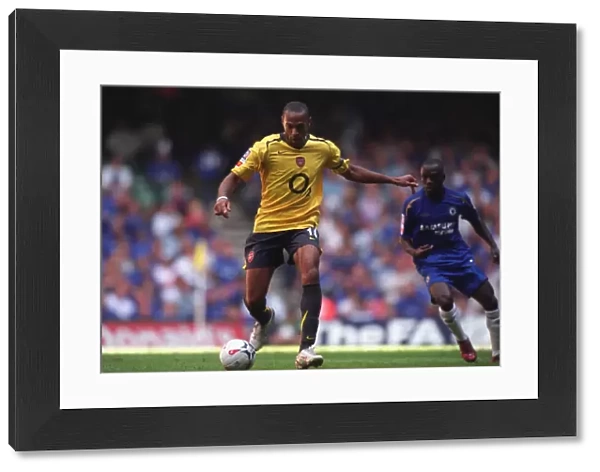 Thierry Henry (Arsenal) Claude Makelele (Chelsea). Arsenal 1: 2 Chelsea