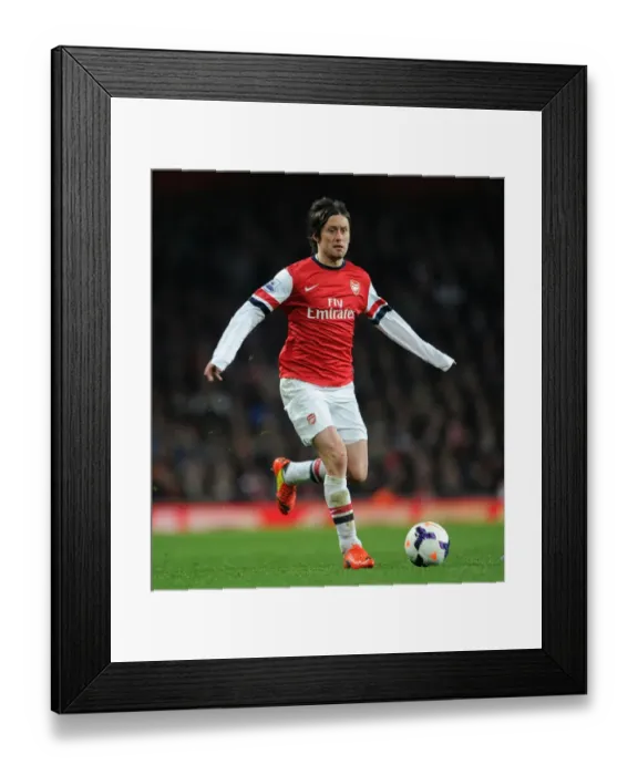 Framed Print : Arsenal's Tomas Rosicky in Action against Swansea City (2014) Framed Print : Arsenal's Tomas Rosicky in Action against Swansea City (2014)