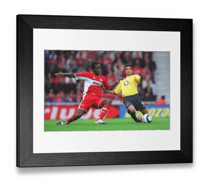Framed Print : Arsenal vs. Middlesbrough: A Football Rivalry - 2005-06 Season