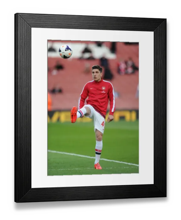 Framed Print : Hector Bellerin (Arsenal). Arsenal 3: 1 West Ham United. Barclays Premier League. Emirates Stadium Framed Print : Hector Bellerin (Arsenal). Arsenal 3: 1 West Ham United. Barclays Premier League. Emirates Stadium