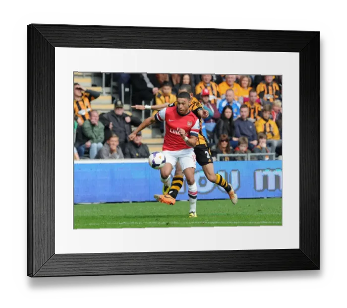 Framed Print : Alex Oxlade-Chamberlain in Action: Hull City vs Arsenal, Premier League 2013 / 14 Framed Print : Alex Oxlade-Chamberlain in Action: Hull City vs Arsenal, Premier League 2013 / 14