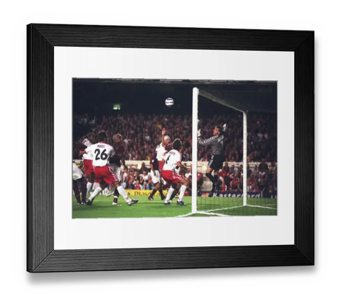 Framed Print : Arsenal FC vs FC Thun: 2005-06 Season Match