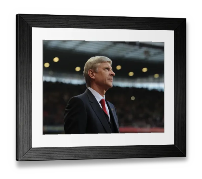 Framed Print : Arsene Wenger: Arsenal Manager before Arsenal vs Newcastle United, Premier League 2013 / 14 Framed Print : Arsene Wenger: Arsenal Manager before Arsenal vs Newcastle United, Premier League 2013 / 14