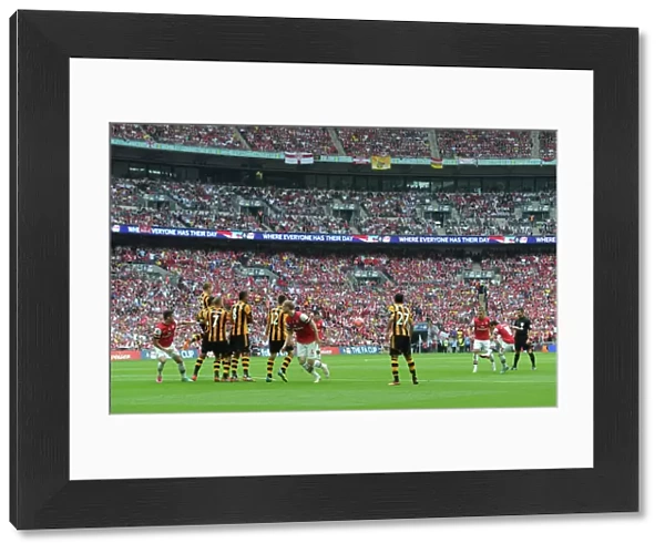 Santi Cazorla's Dramatic Free Kick: Arsenal's FA Cup Final Victory over Hull City (May 17, 2014)