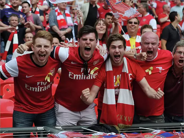 Arsenal FA Cup Final: Ardent Fans Gather at Wembley Stadium