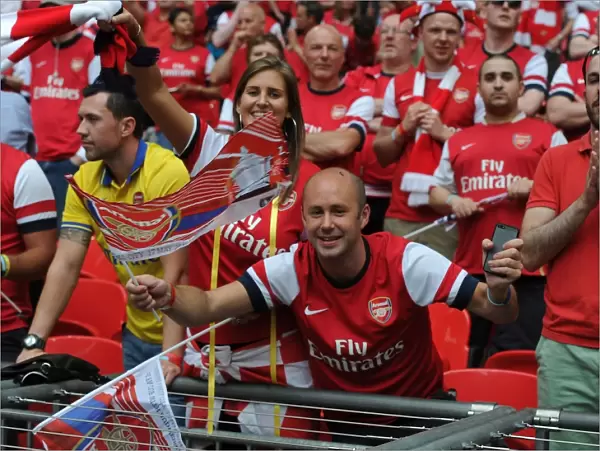 Arsenal FA Cup Final: Ardent Fans Await Showdown against Hull City at Wembley Stadium
