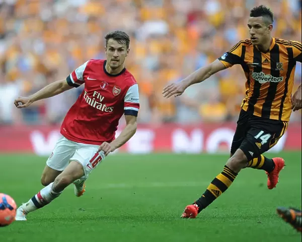 Arsenal's Aaron Ramsey in FA Cup Final Showdown against Hull City