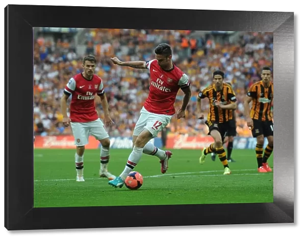 Arsenal's Olivier Giroud Sets Up Aaron Ramsey for FA Cup-Winning Goal vs Hull City (2014)