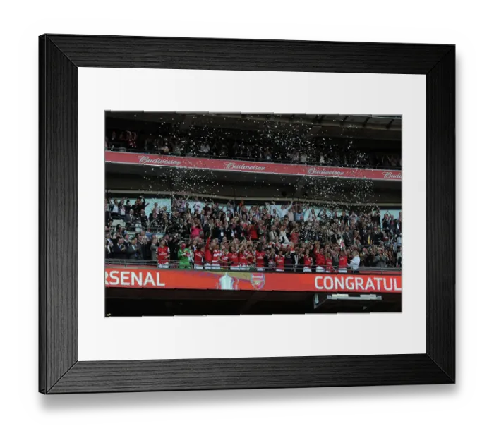 Framed Print : Thomas Vermaelen Lifts the FA Cup: Arsenal's Triumph at Wembley Stadium Framed Print : Thomas Vermaelen Lifts the FA Cup: Arsenal's Triumph at Wembley Stadium