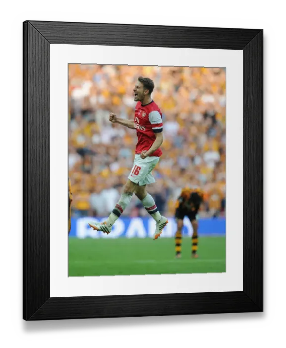 Framed Print : Arsenal's Glory: FA Cup Victory Celebration vs Hull City (2014) Framed Print : Arsenal's Glory: FA Cup Victory Celebration vs Hull City (2014)
