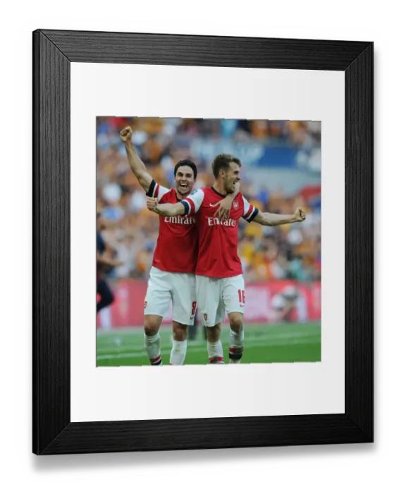 Framed Print : Arsenal's Glory: FA Cup Victory over Hull City (2014) Framed Print : Arsenal's Glory: FA Cup Victory over Hull City (2014)
