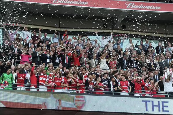 Arsenal FC Celebrates FA Cup Victory: Arsenal vs. Hull City, 2014