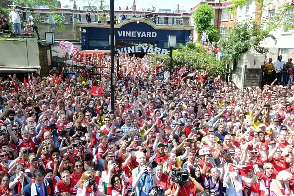 Arsenal FA Cup Victory: Parade of Triumph, London 2014