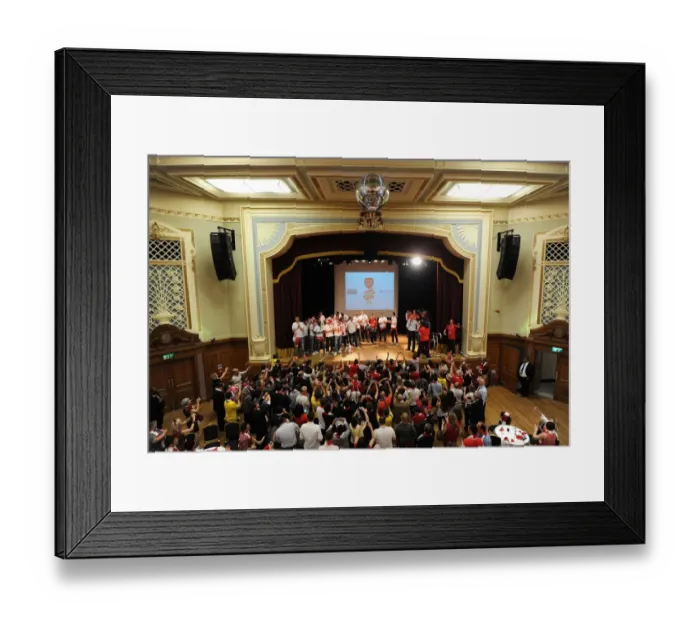 Framed Print : Arsenal FA Cup Victory: Celebrating with the Champions (2014)