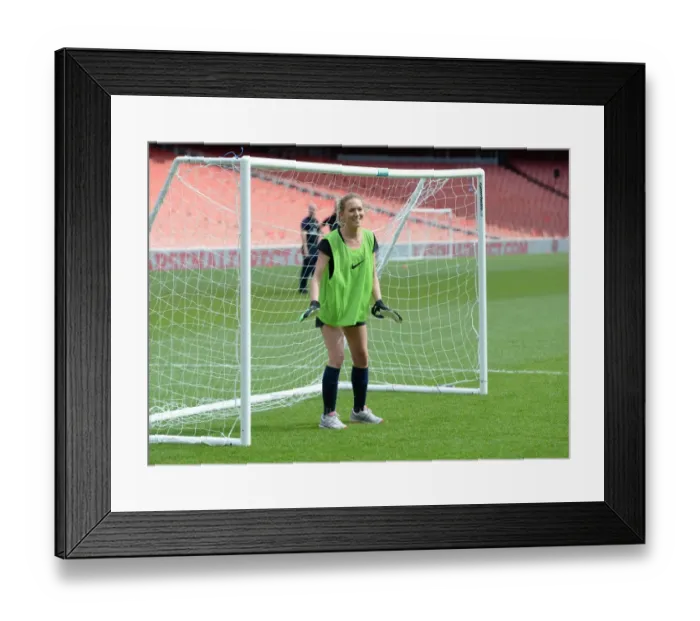 Framed Print : Arsenal Football Club: Retail Football Tournament at Emirates Stadium (May 15, 2014)
