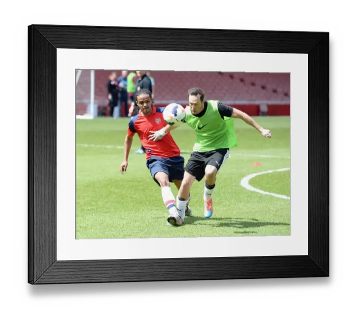 Framed Print : Retail Football Tournament 2014 at Emirates Stadium