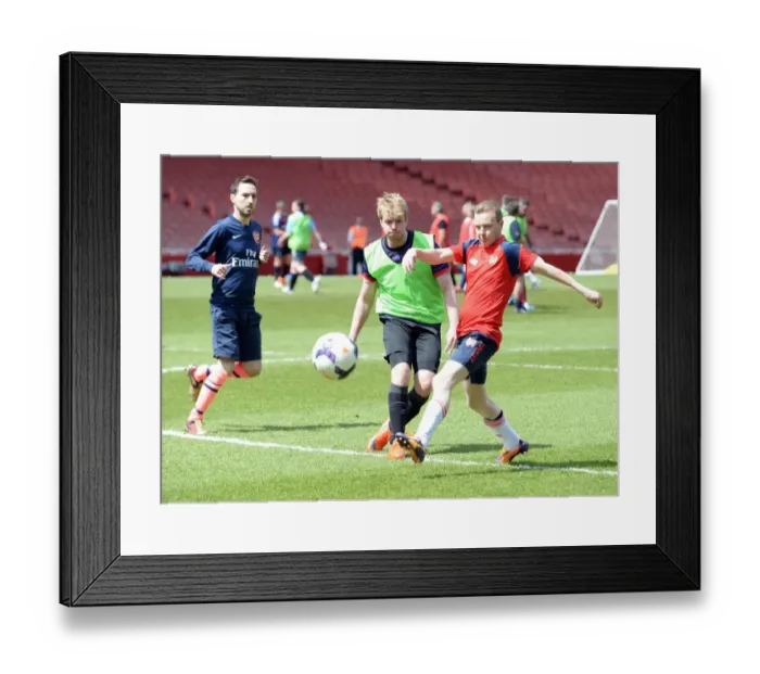 Framed Print : Retail Football Tournament 2014 at Emirates Stadium Framed Print : Retail Football Tournament 2014 at Emirates Stadium