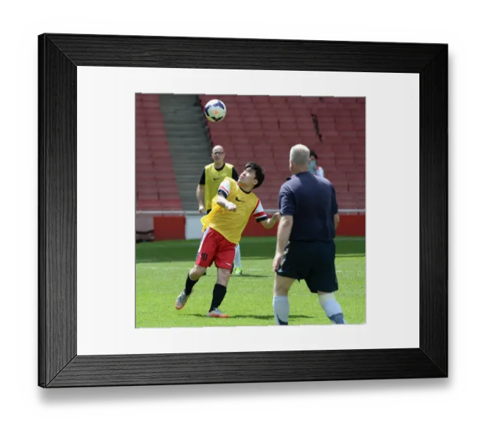 Framed Print : Retail Football Tournament 2014 at Emirates Stadium