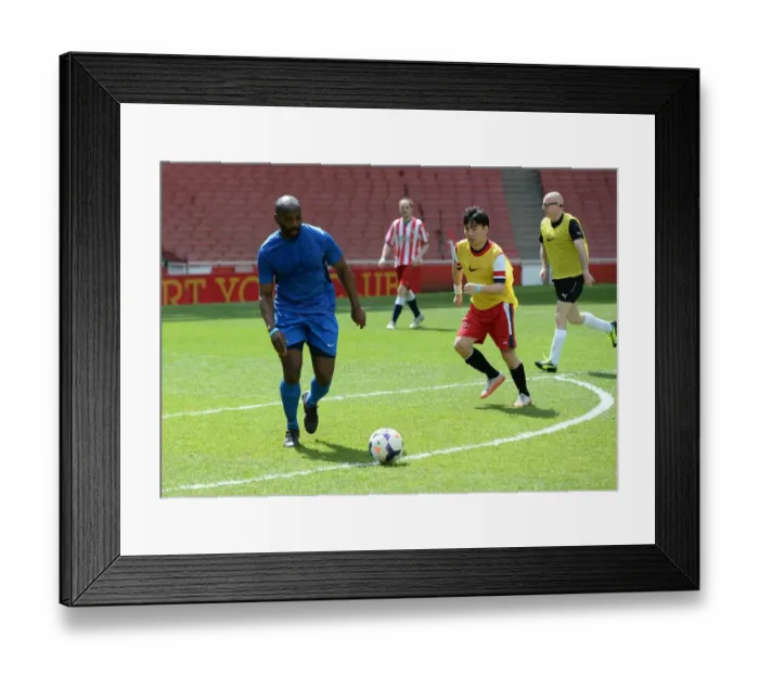 Framed Print : Arsenal Retail Football Tournament at Emirates Stadium, May 15, 2014