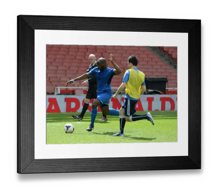 Framed Print : Retail Football Tournament 2014 at Emirates Stadium Framed Print : Retail Football Tournament 2014 at Emirates Stadium