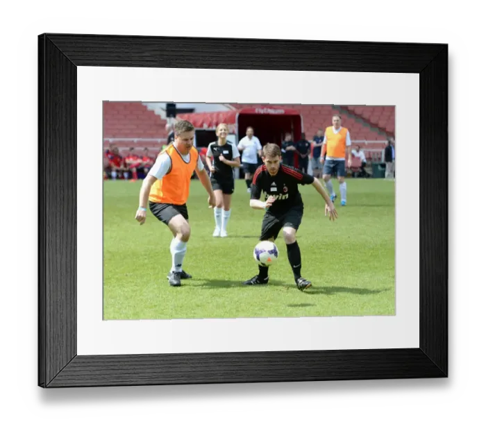 Framed Print : Retail Football Tournament 2014 at Emirates Stadium