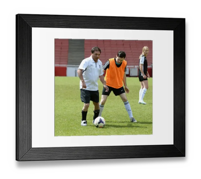 Framed Print : Retail Football Tournament 2014 at Emirates Stadium Framed Print : Retail Football Tournament 2014 at Emirates Stadium