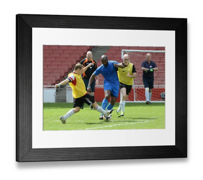 Framed Print : Retail Football Tournament 2014 at Emirates Stadium