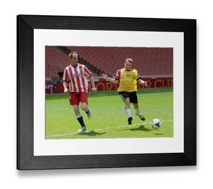 Framed Print : Retail Football Tournament 2014 at Emirates Stadium Framed Print : Retail Football Tournament 2014 at Emirates Stadium