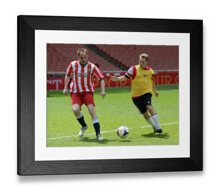 Framed Print : Retail Football Tournament 2014 at Emirates Stadium