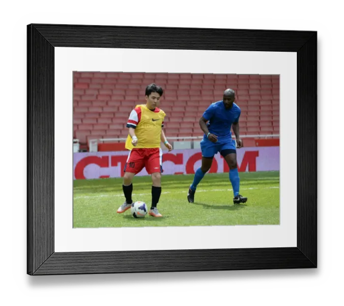Framed Print : Retail Football Tournament 2014 at Emirates Stadium Framed Print : Retail Football Tournament 2014 at Emirates Stadium