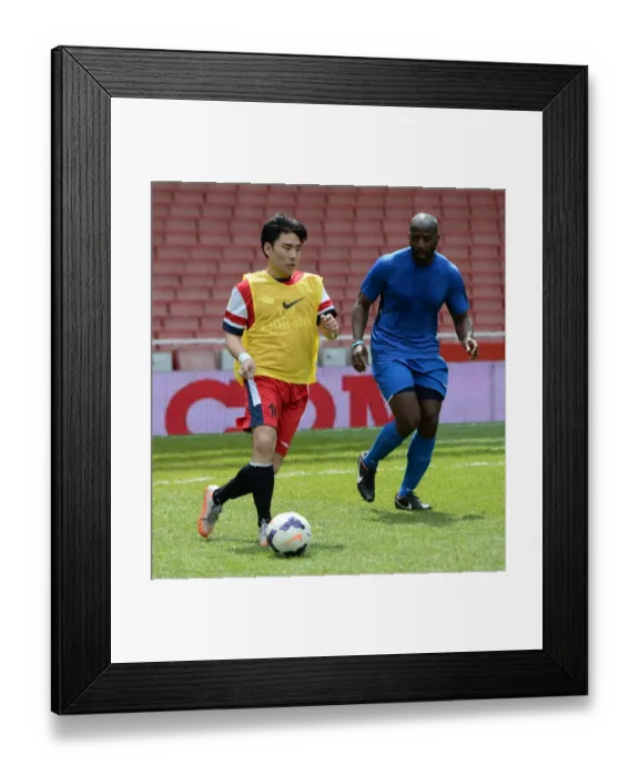 Framed Print : Retail Football Tournament 2014 at Emirates Stadium Framed Print : Retail Football Tournament 2014 at Emirates Stadium