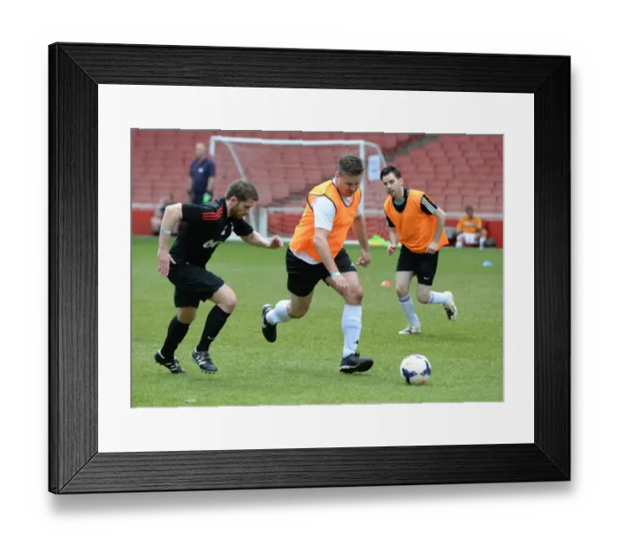 Framed Print : Retail Football Tournament 2014 at Emirates Stadium Framed Print : Retail Football Tournament 2014 at Emirates Stadium
