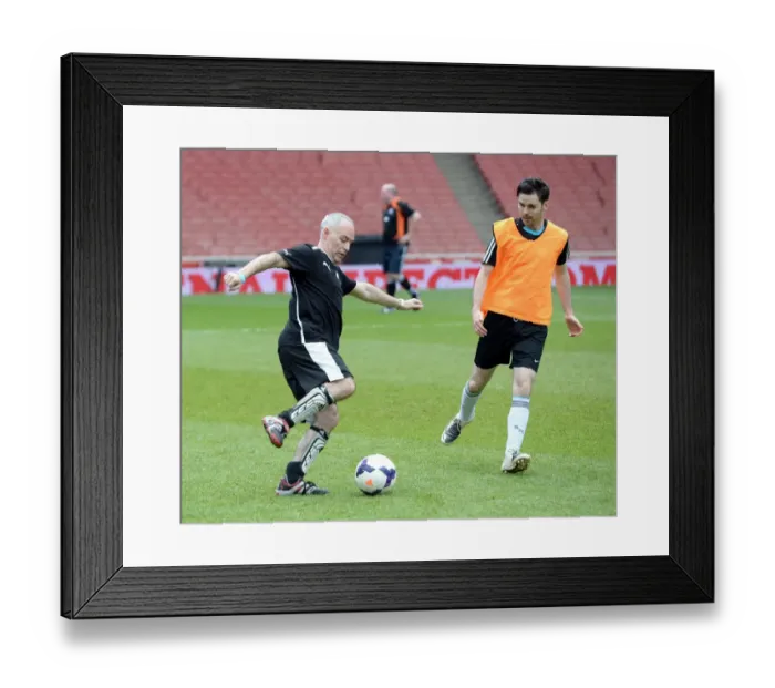 Framed Print : Retail Football Tournament 2014 at Emirates Stadium