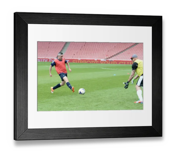 Framed Print : Retail Football Tournament 2014 at Emirates Stadium Framed Print : Retail Football Tournament 2014 at Emirates Stadium