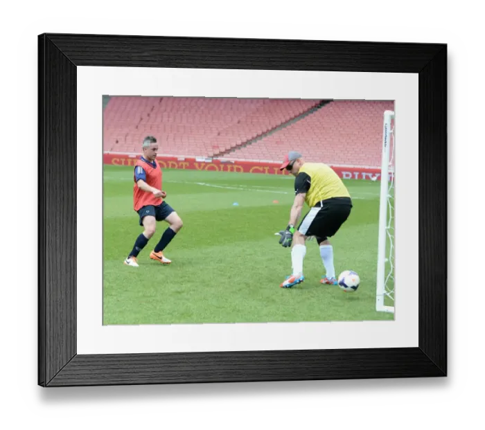 Framed Print : Retail Football Tournament 2014 at Emirates Stadium Framed Print : Retail Football Tournament 2014 at Emirates Stadium
