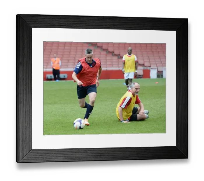 Framed Print : Arsenal Retail Football Tournament at Emirates Stadium, May 15, 2014