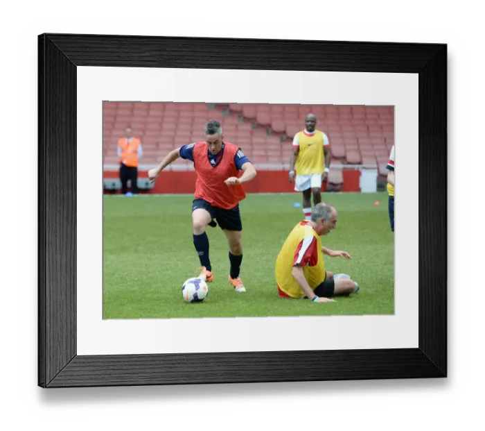 Framed Print : Arsenal Retail Football Tournament at Emirates Stadium, May 15, 2014 Framed Print : Arsenal Retail Football Tournament at Emirates Stadium, May 15, 2014