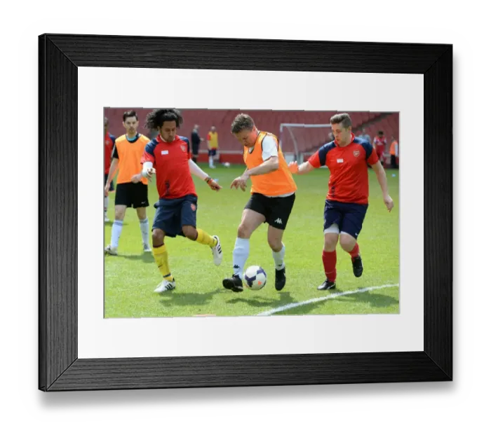 Framed Print : Retail Football Tournament 2014 at Emirates Stadium Framed Print : Retail Football Tournament 2014 at Emirates Stadium
