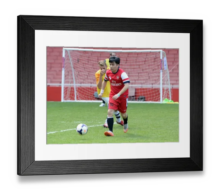 Framed Print : Retail Football Tournament 2014 at Emirates Stadium Framed Print : Retail Football Tournament 2014 at Emirates Stadium