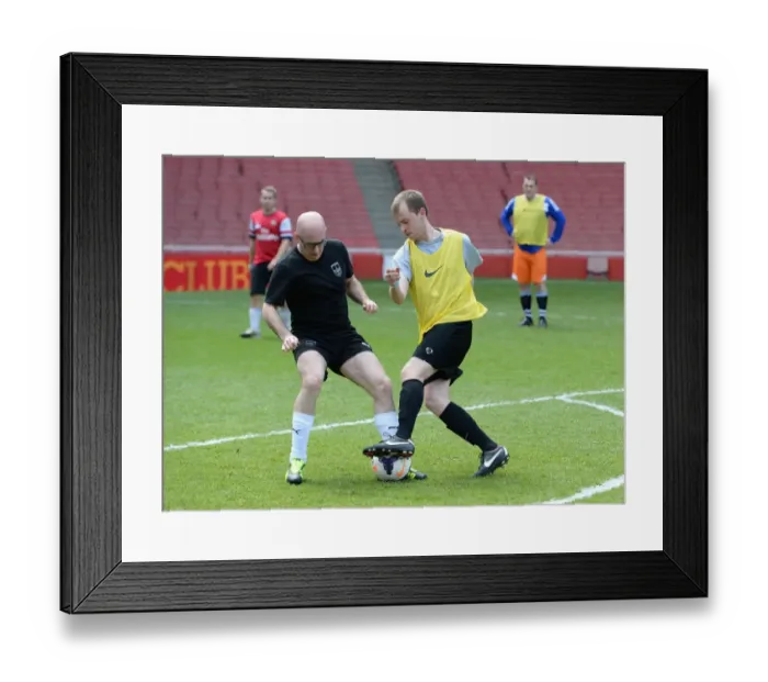 Framed Print : Arsenal Retail Football Tournament at Emirates Stadium, May 15, 2014 Framed Print : Arsenal Retail Football Tournament at Emirates Stadium, May 15, 2014