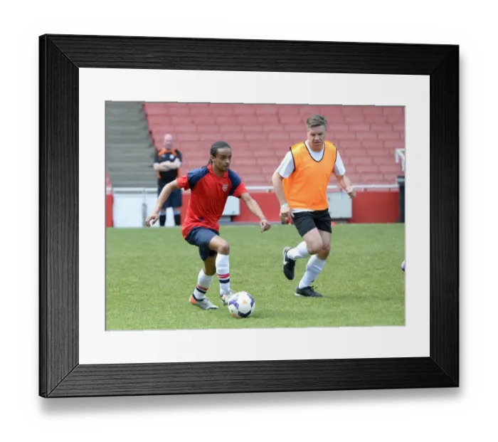 Framed Print : Retail Football Tournament 2014 at Emirates Stadium Framed Print : Retail Football Tournament 2014 at Emirates Stadium