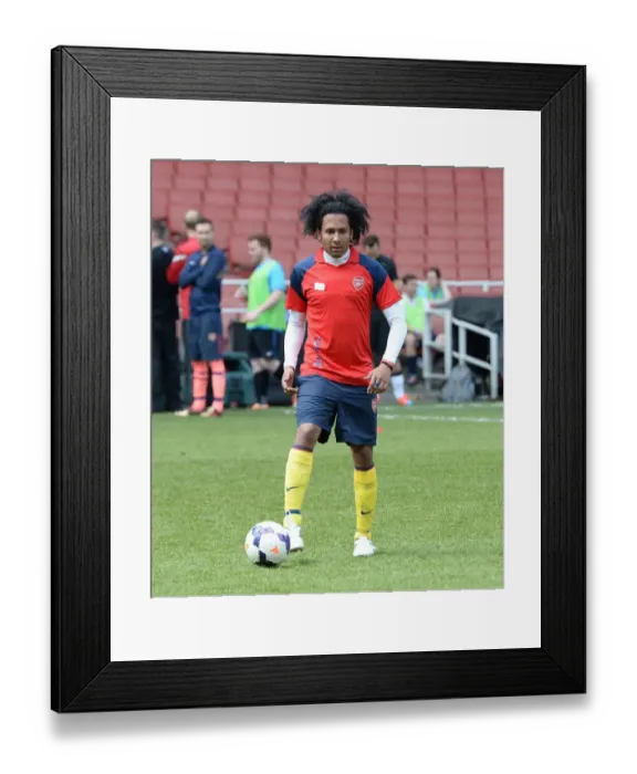 Framed Print : Retail Football Tournament 2014 at Emirates Stadium