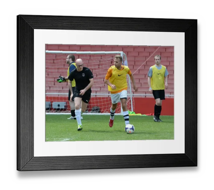 Framed Print : Retail Football Tournament 2014 at Emirates Stadium