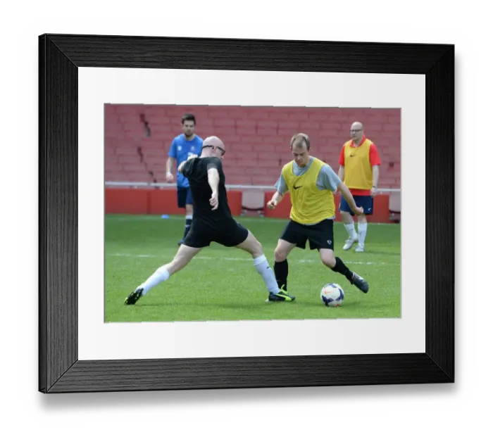 Framed Print : Retail Football Tournament 2014 at Emirates Stadium