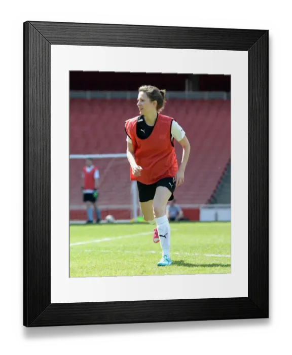 Framed Print : Retail Football Tournament 2014 at Emirates Stadium