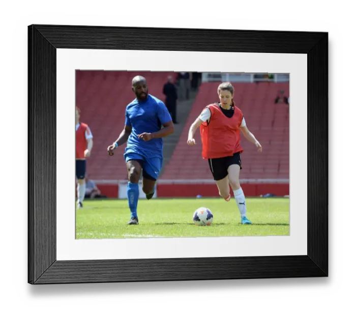 Framed Print : Retail Football Tournament 2014 at Emirates Stadium Framed Print : Retail Football Tournament 2014 at Emirates Stadium