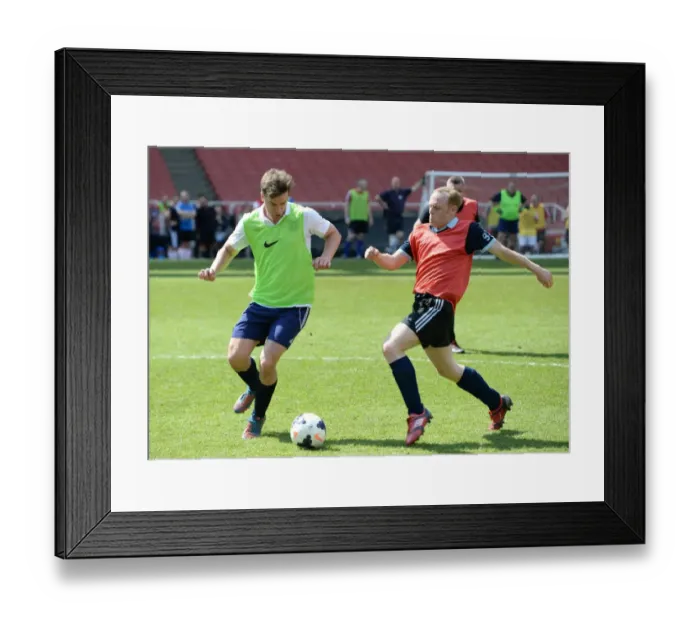 Framed Print : Arsenal Retail Football Tournament at Emirates Stadium, May 15, 2014