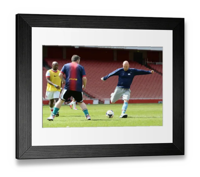 Framed Print : Retail Football Tournament 2014 at Emirates Stadium Framed Print : Retail Football Tournament 2014 at Emirates Stadium